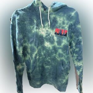 Artist Union Graphic Tie-Dye Hoodie